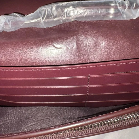 NWOT Coach Cream and Brown Snakeskin Python Embossed Leather Bag - Picture 8 of 9